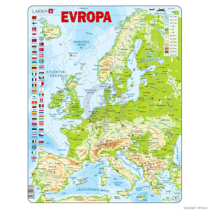 Karta Evrope Sa Drzavama Mapa Evrope Malo Po Mimovima Malo Po Bivsim